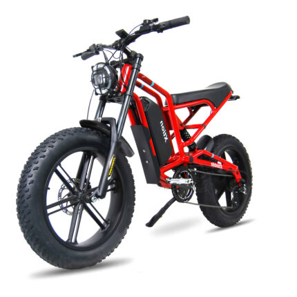 ABKDO E-Bike/E-Motorcycle, 1200W Power, 28MPH High Speed, 48V15.6AH, 80 Miles Range, Top Pick for Adults, Teens & Office Workers