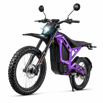 ABKDO 10KW Professional Track Electric Dirt Motorcycle, 72V 40Ah Samsung Battery, High-performance Sine Wave Controller, Adjustable Power and Speed, Electric Motorcycle, Electric Bicycle, Off-road Bicycle for Adults and Teenagers